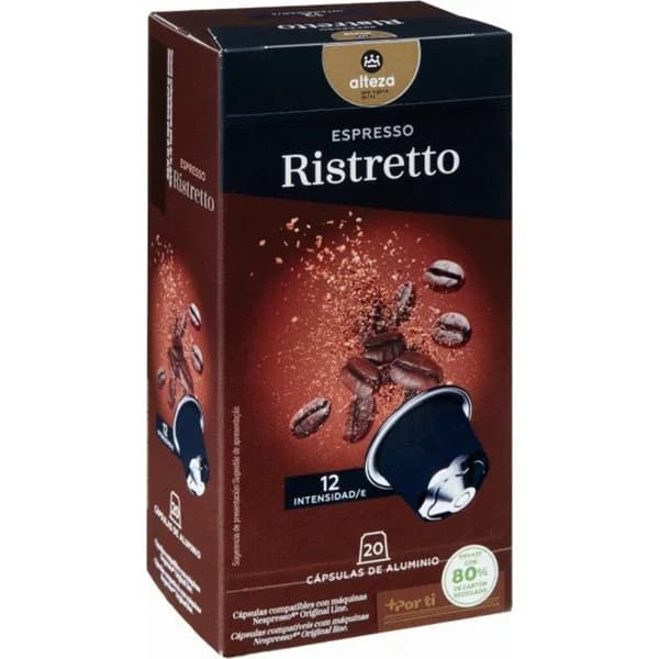 Cafe Capsula Ristretto P-20 - 1 ud - Imagen del producto en Findit
