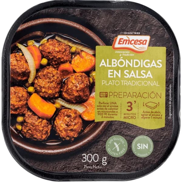 Albondigas en Salsa - 0.3 kg - Imagen del producto en Findit