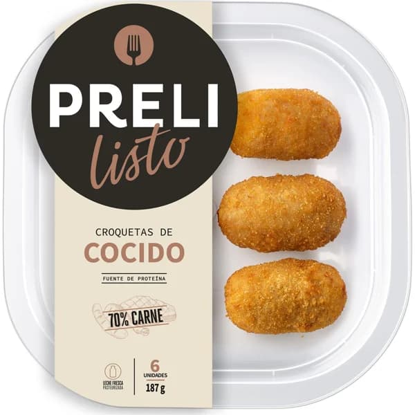 Croquetas de Cocido 6U - 0.2 kg - Imagen del producto en Findit