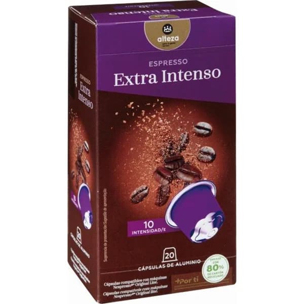 Cafe Capsulas Extra Intenso P-20 - 1 ud - Imagen del producto en Findit