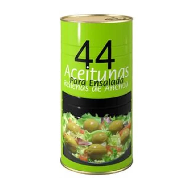 Aceituna manzanilla rellena anchoa 1,46 kg - 0.59 kg - Imagen del producto en Findit