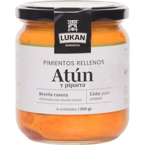 Pimientos rellenos de atún 300 g - 0.3 kg - Imagen del producto en Findit