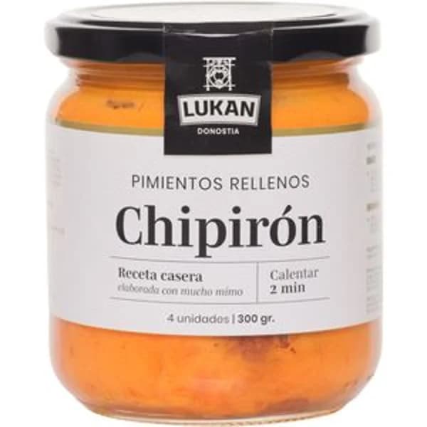 Pimientos rellenos de chipiron 300 g - 0.27 kg - Imagen del producto en Findit