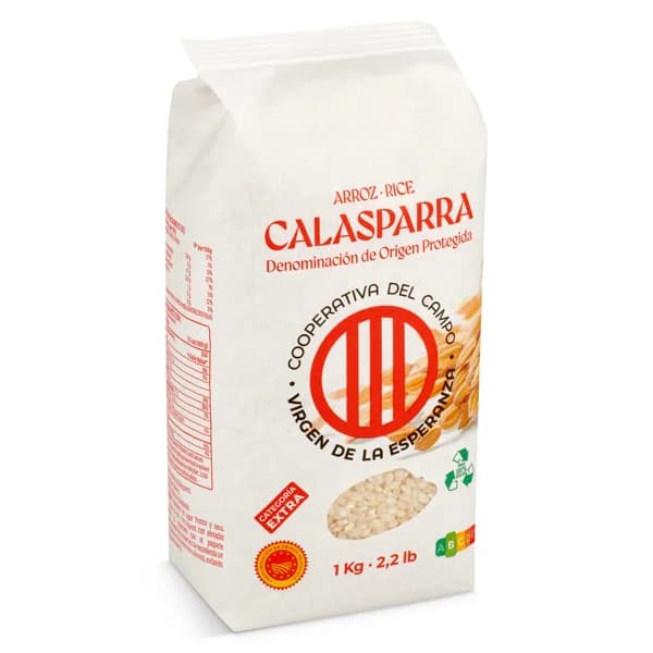 Arroz redondo D.O.P. Calasparra paquete 1 Kg - 1 kg - Imagen del producto en Findit