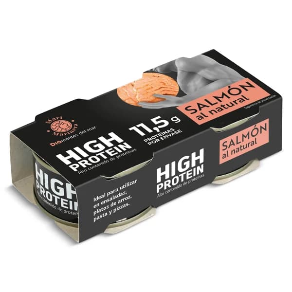 Salmón al natural Dia mari marinera lata 2 x 50 g - 0.1 kg - Imagen del producto en Findit