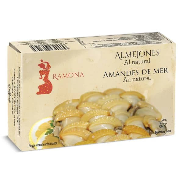 Almejones al natural Ramona lata 63 g - 0.06 kg - Imagen del producto en Findit