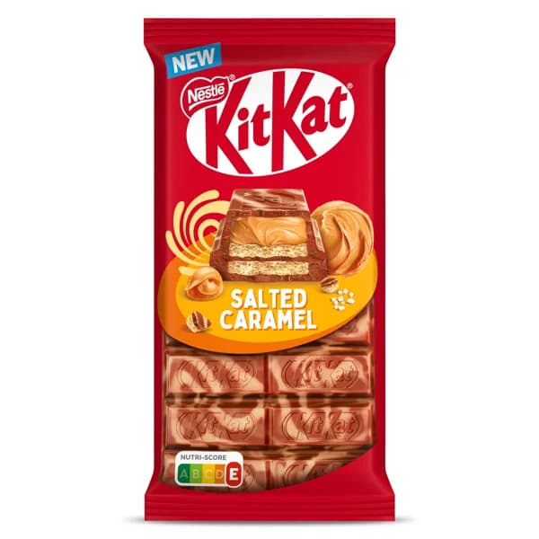 Barritas de galleta salted caramel Kit Kat 99 g - 0.1 kg - Imagen del producto en Findit
