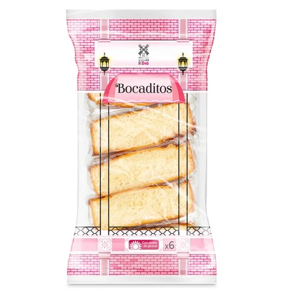 Bocaditos El molino de Dia bolsa 195 g - 0.2 kg - Imagen del producto en Findit