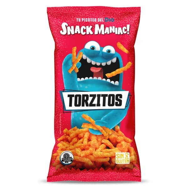 Torzitos sabor queso Snack Maniac de Dia bolsa 120 g - 0.12 kg - Imagen del producto en Findit