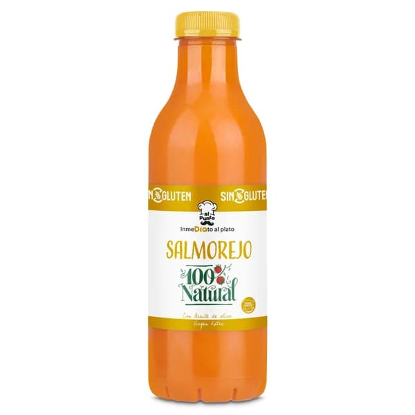 Salmorejo 100% natural sin gluten Al Punto Dia botella 330 ml - 0.33 ud - Imagen del producto en Findit