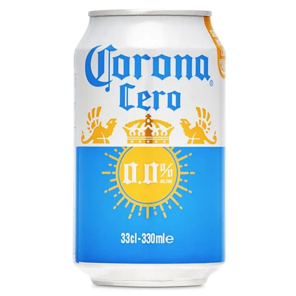 Cerveza 0,0% alcohol Corona lata 33 cl - 0.33 l - Imagen del producto en Findit