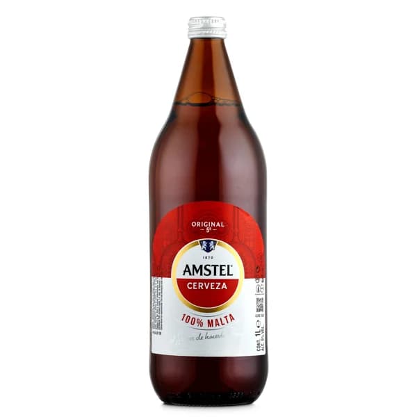 Cerveza Amstel botella 1 l - 1 ud - Imagen del producto en Findit