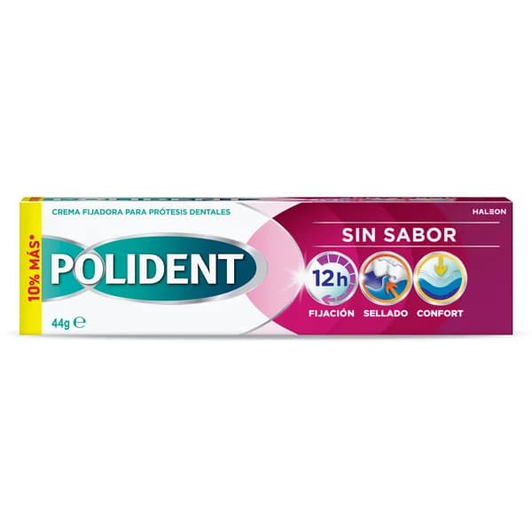 Crema fijadora para prótesis dental sin sabor Polident caja 44 g - 0.04 kg - Imagen del producto en Findit