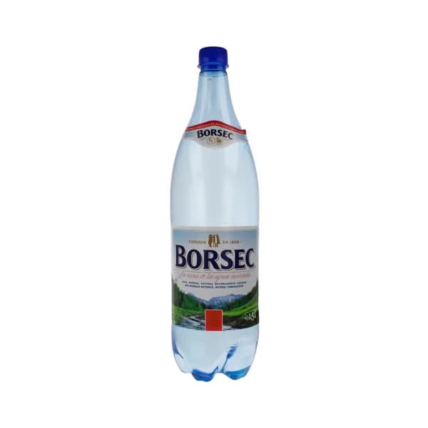 BORSEC Agua mineral con gas botella de 1,50 litros - 1.5 l - Imagen del producto en Findit