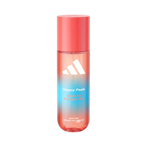 ADIDAS Happy feels Vibes body mist Frangancia para cuerpo y cabello 236 ml. - 0.24 l - Imagen del producto en Findit