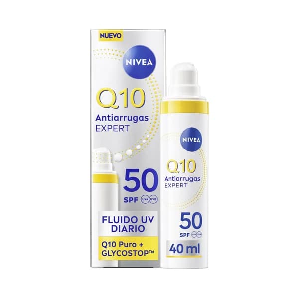 NIVEA Expert Q10 Fluido diario antiarrugas con FPS 50 40 ml. - 1 ud - Imagen del producto en Findit