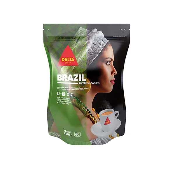 DELTA Café molido natural Brasil  220 g. - 0.22 kg - Imagen del producto en Findit