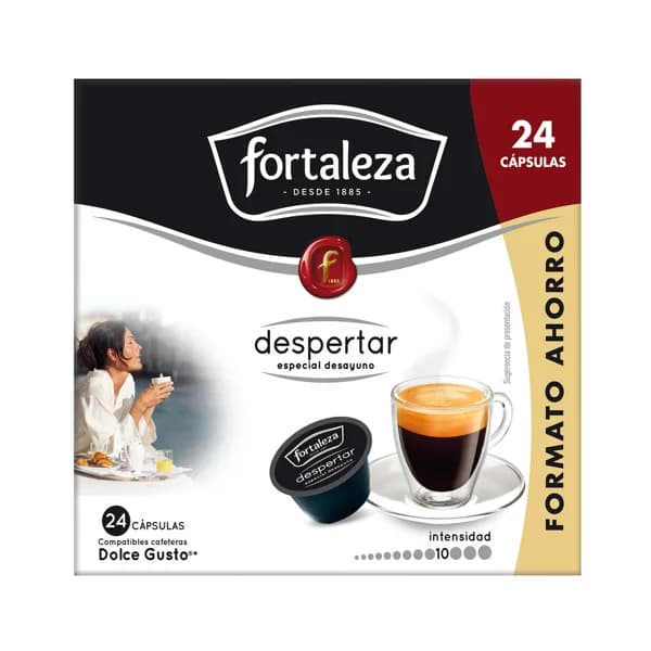FOTALEZA DESPERTAR Café en cápsulas I10, 24 uds. - 0.17 kg - Imagen del producto en Findit