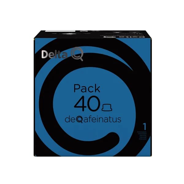 DELTA Q Café en cápsulas deQafeinatus descafeinado 40 uds. - 0.22 kg - Imagen del producto en Findit