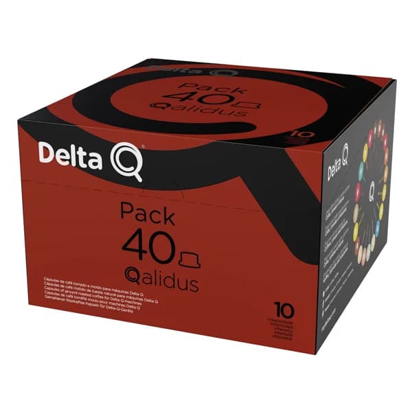 DELTA Q Café en cápsulas Qalidus I10, 40 uds. - 0.22 kg - Imagen del producto en Findit
