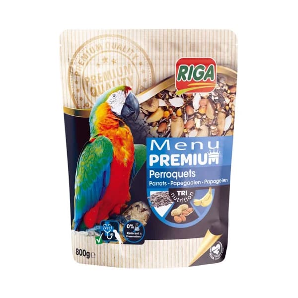 RIGA Pienso premium para loros RIGA 800 g. - 1 ud - Imagen del producto en Findit