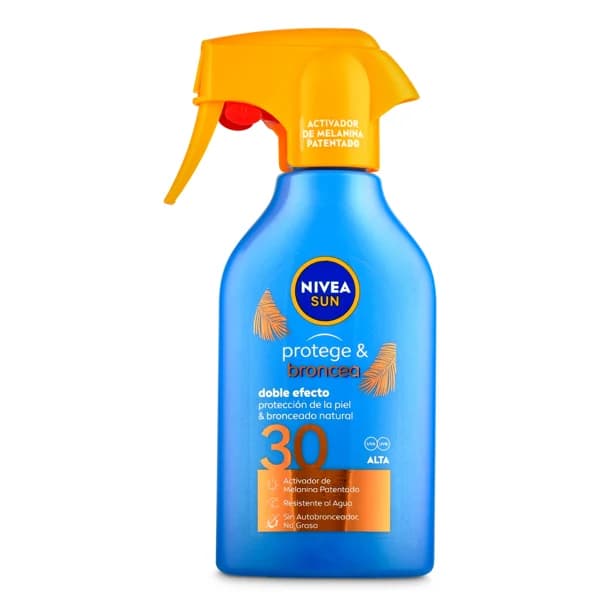 Protector solar protege y broncea spf 30 Nivea bote 300 ml - 0.4 l - Imagen del producto en Findit