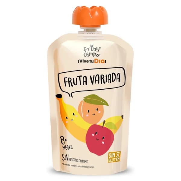 Alimento infantil con puré de fruta variada Fruticampo de Dia bolsa 100 g - 0.1 kg - Imagen del producto en Findit