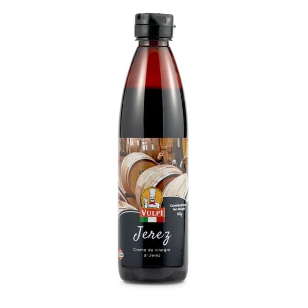 Crema de vinagre al jerez Vulpi botella 400 ml - 0.4 ud - Imagen del producto en Findit