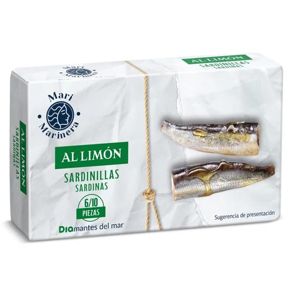 Sardinillas al limón Mari Marinera de Dia lata 65 g - 0.07 kg - Imagen del producto en Findit