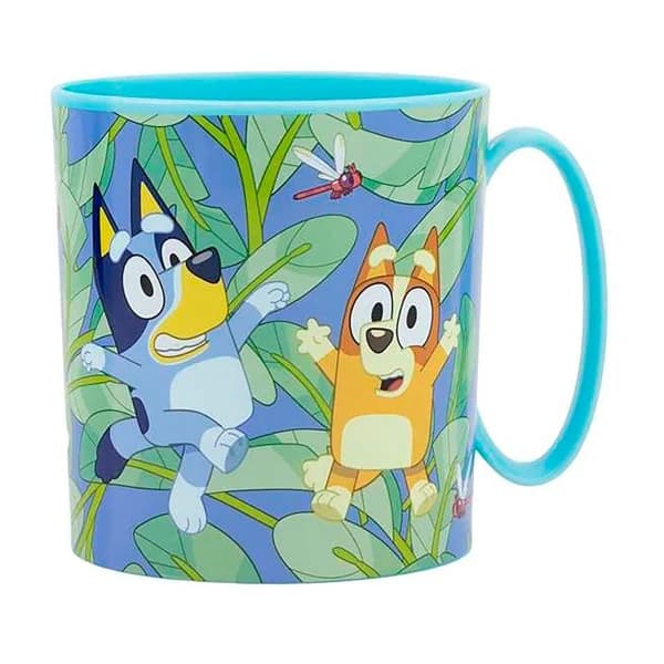 Taza micro de plástico de Bluey de 390ml, STOR - 1 ud - Imagen del producto en Findit