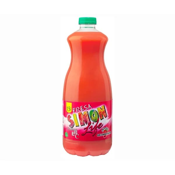 SIMON LIFE Refresco Fresa Refrigerado 1,5 l. - 1.5 l - Imagen del producto en Findit