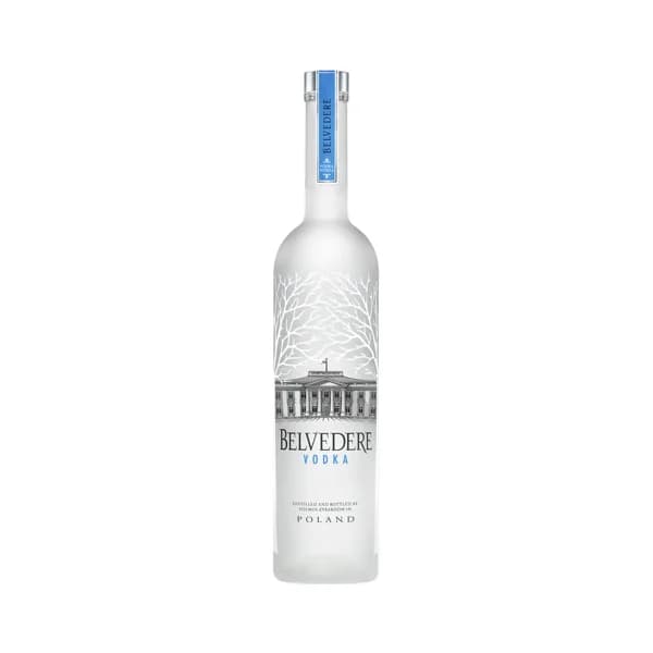 BELVEDERE Vodka blanco destilado y embotellado en Polonia botella de 70 cl. - 0.7 l - Imagen del producto en Findit