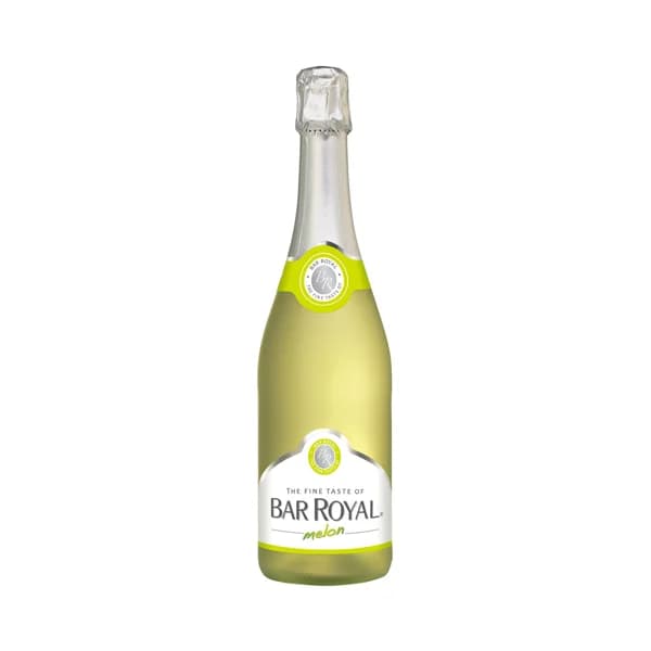BAR ROYAL Vino frizzante espumoso con sabor melón botella de 75 cl. - 1 ud - Imagen del producto en Findit
