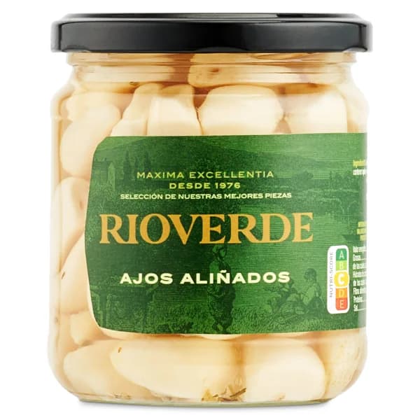 Ajos aliñados Rioverde frasco 220 g - 0.22 kg - Imagen del producto en Findit
