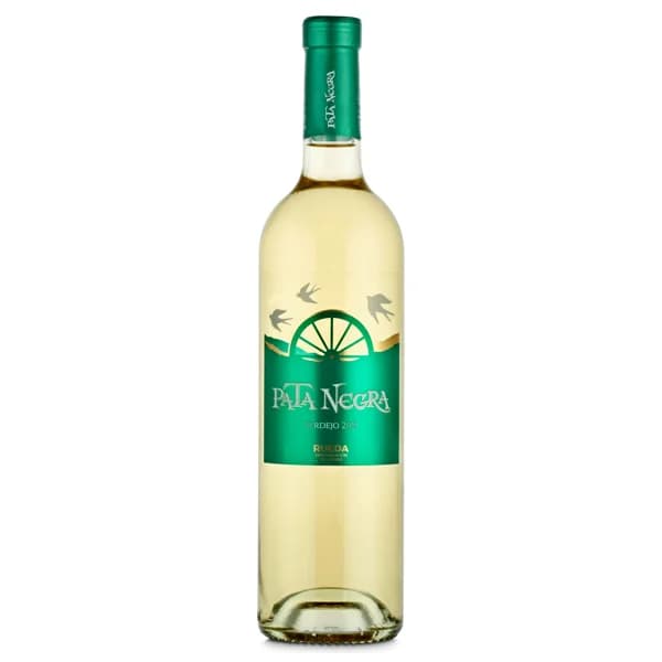 Vino blanco verdejo D.O. Rueda Pata negra botella 75 cl - 0.75 l - Imagen del producto en Findit