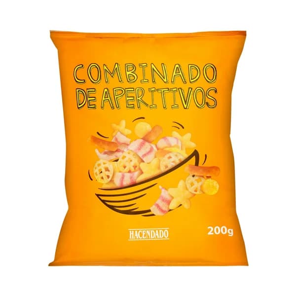 Combinado de aperitivos Hacendado - 0.2 kg - Imagen del producto en Findit
