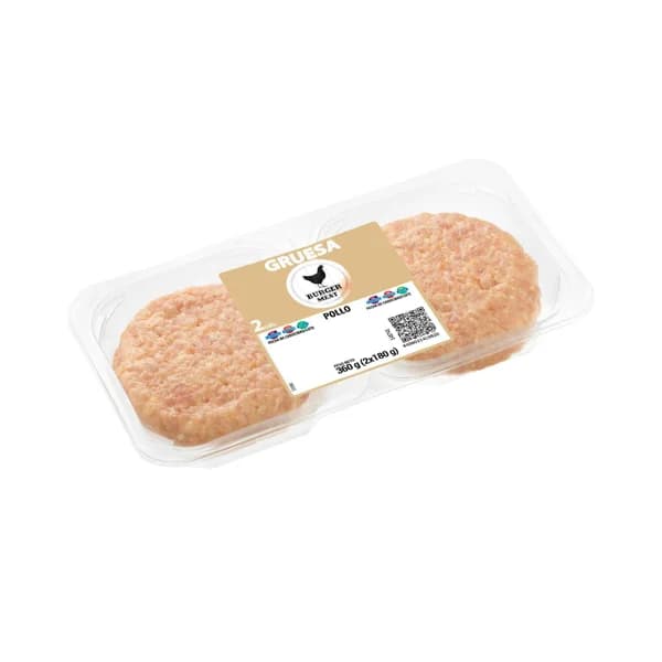 Burger de pollo gruesa - 0.36 kg - Imagen del producto en Findit
