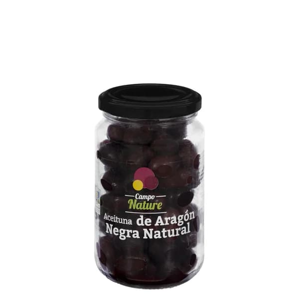 Aceitunas negras de Aragón Campo Nature - 0.2 kg - Imagen del producto en Findit