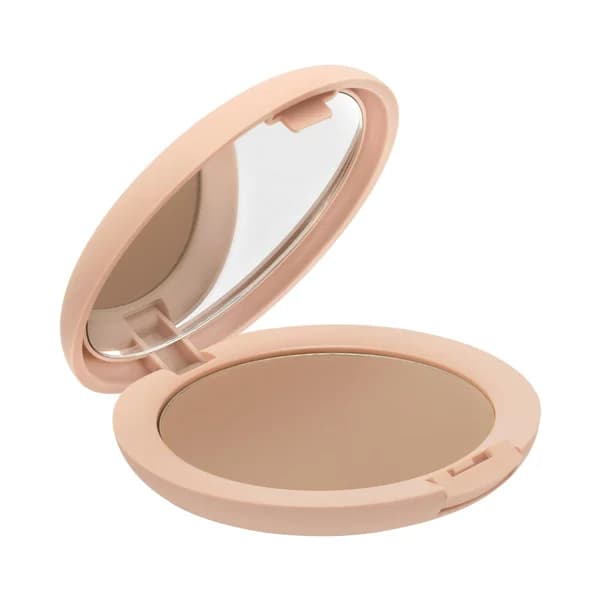 Polvo compacto perfeccionador efecto seda Deliplus 300 cappuccino - 1 ud - Imagen del producto en Findit