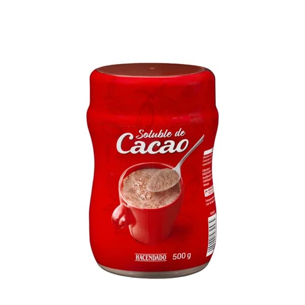 Cacao soluble Hacendado - 0.5 kg - Imagen del producto en Findit