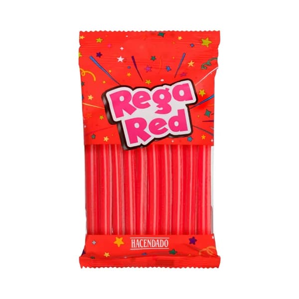 Golosinas Rega Red Hacendado sabor fresa - 0.1 kg - Imagen del producto en Findit