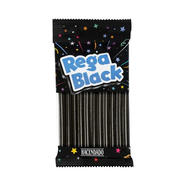 Golosinas Rega Black Hacendado - 0.1 kg - Imagen del producto en Findit