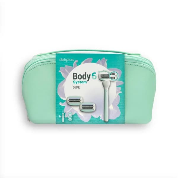 Lote mujer depilación Deliplus Body System 6 hojas - 1 ud - Imagen del producto en Findit