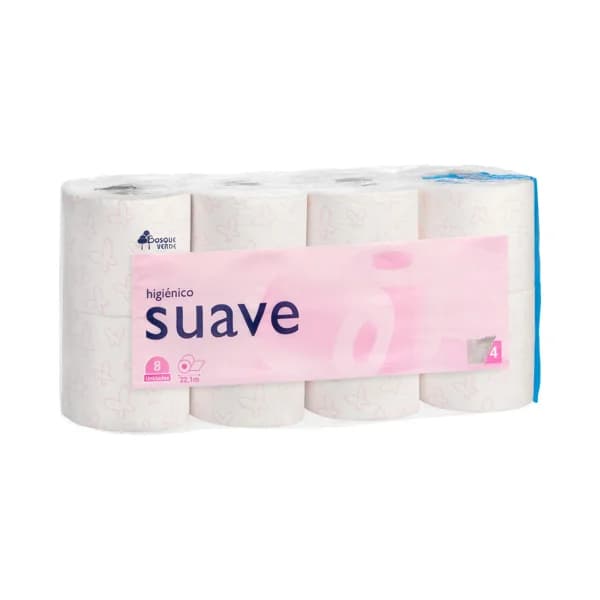 Papel higiénico Suave Bosque Verde - 8 ud - Imagen del producto en Findit