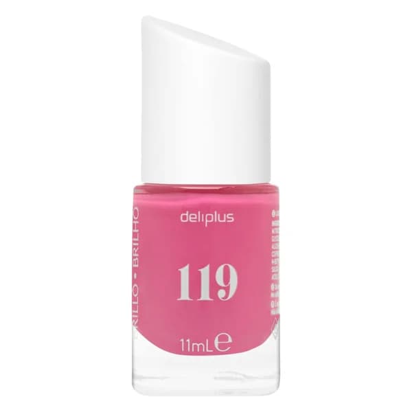 Laca de uñas alto brillo Deliplus 119 fucsia - 1 ud - Imagen del producto en Findit