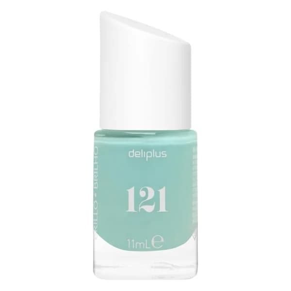 Laca de uñas alto brillo Deliplus 121 verde - 1 ud - Imagen del producto en Findit