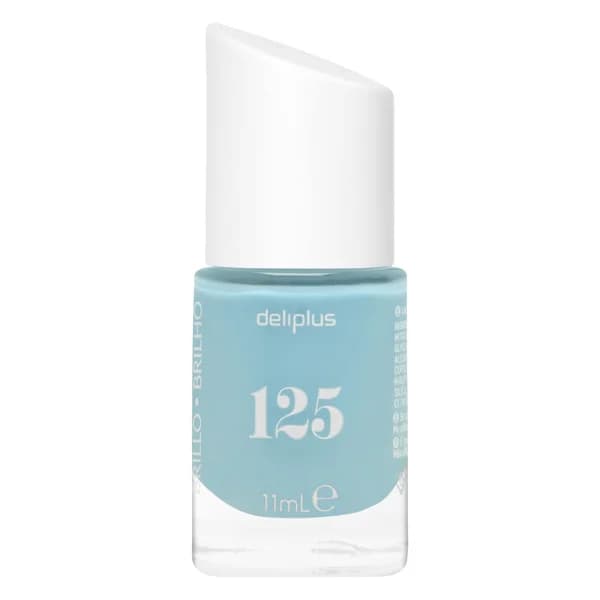 Laca de uñas alto brillo Deliplus 125 azul pastel - 1 ud - Imagen del producto en Findit