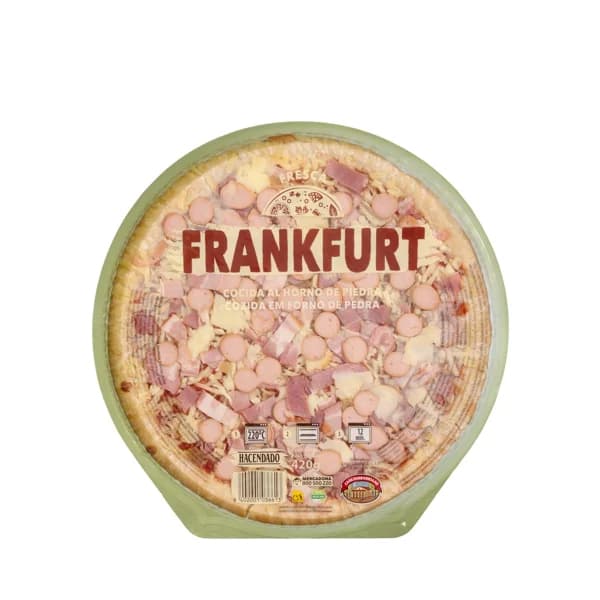 Pizza Frankfurt Hacendado - 0.42 kg - Imagen del producto en Findit