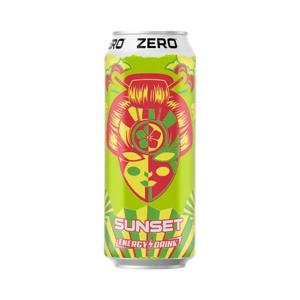 Bebida energética Zero Sunset Energy drink - 0.5 l - Imagen del producto en Findit