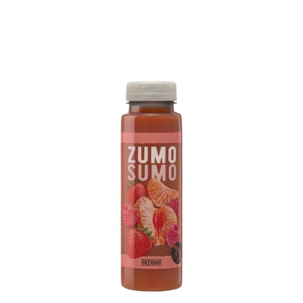 Zumo mandarina  fresa y frambuesa Hacendado - 0.25 l - Imagen del producto en Findit